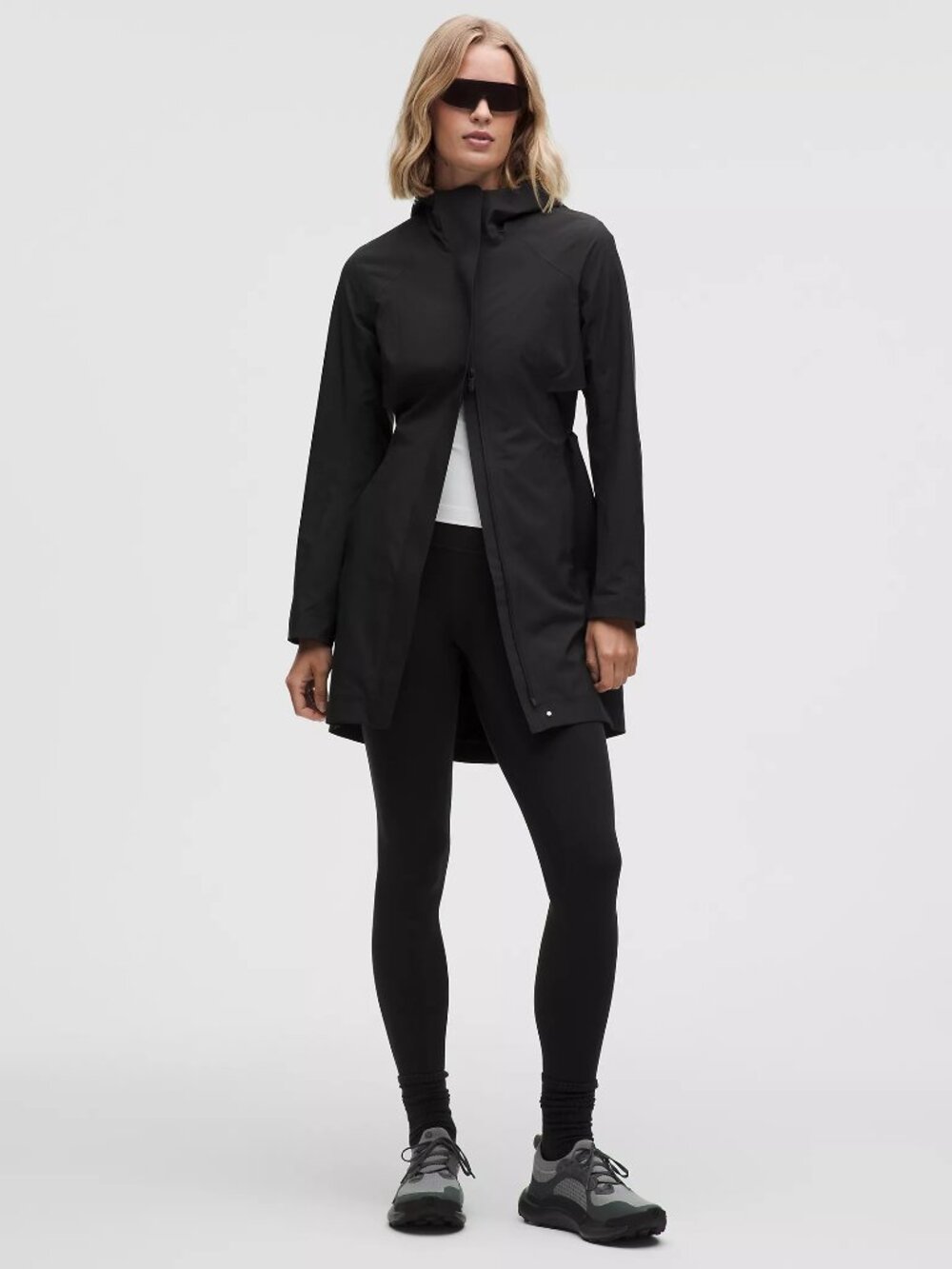 NWOT!!! Lululemon Rain Rebel Waterproof Jacket - Womens L - Black